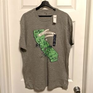 Gap "California" XL Tshirt